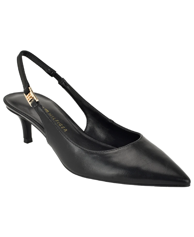Tommy Hilfiger Women's Tulley Kitten Heel Slingback Pumps