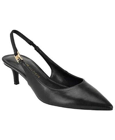 Tommy Hilfiger Women's Tulley Kitten Heel Slingback Pumps