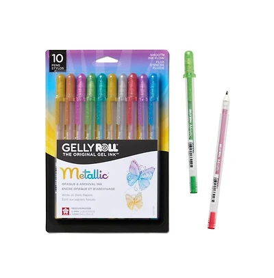 Sakura Gelly Roll Metallic Gel Pen 10 Pack