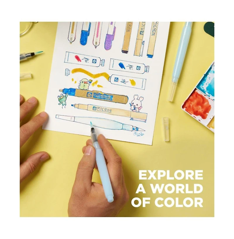 Sakura Pocket Set Koi Watercolor Kit, 24 Colors Count