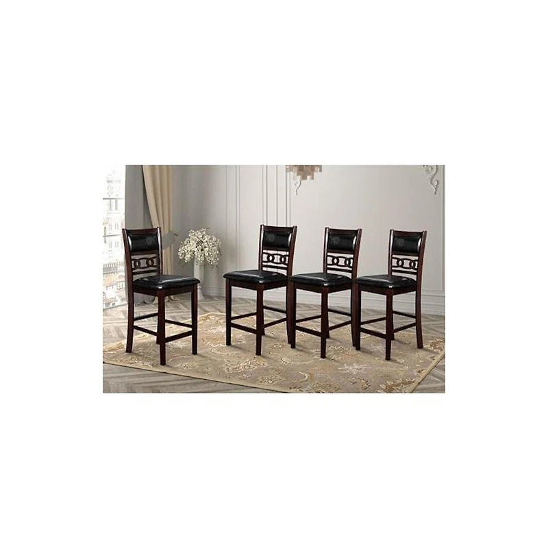 New Classic Furniture Gia Wood Counter Chair (Set of 4)