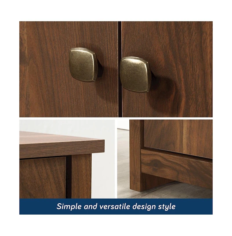 Sauder River Ranch 2-Door Storage Cabinet in Grand