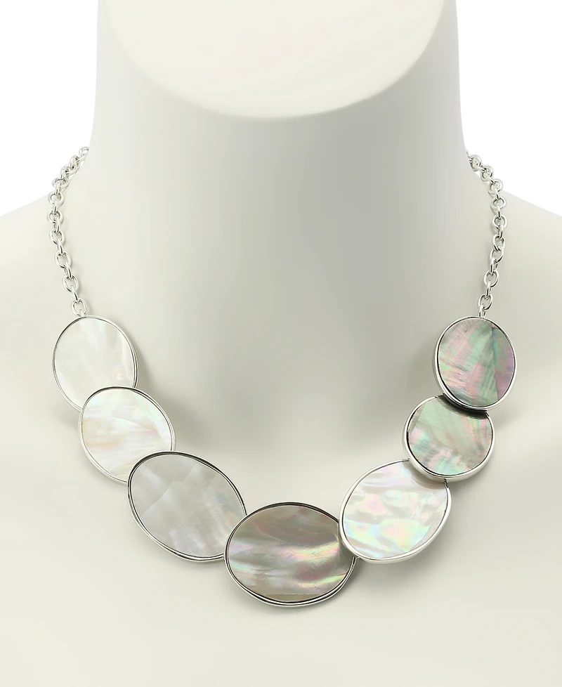 Robert Lee Morris Soho Imitation Pearl Bib Necklace