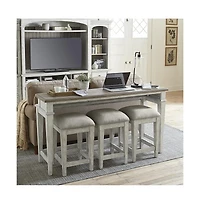 Liberty Furniture Industies Upholstered Console Stool