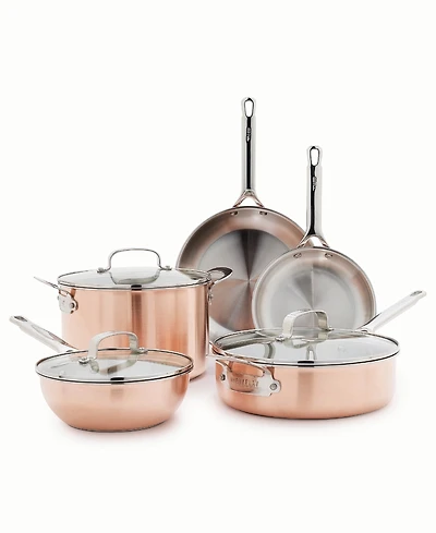 GreenPan Bobby Flay Copper Clad 8-Piece Cookware Set