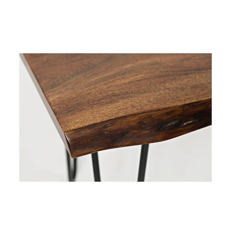Jofran Nature's Edge 70" Solid Acacia Bench
