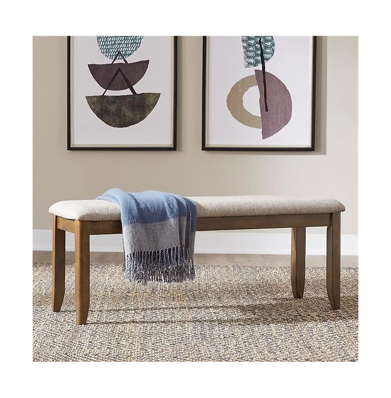 Liberty Furniture Industries, Inc Santa Rosa Upholstered Dining Bench