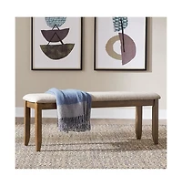 Liberty Furniture Industries, Inc Santa Rosa Upholstered Dining Bench