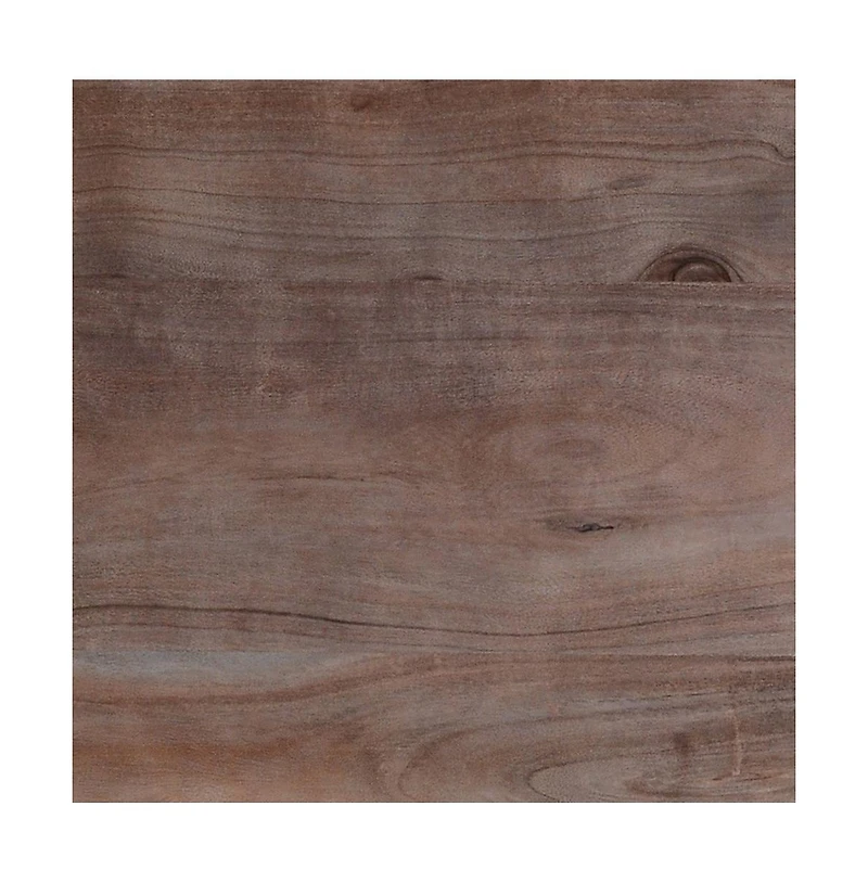 Jofran Cooper Modern Live Edge 52" Solid Wood Storage Bench