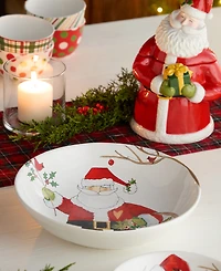 Certified International Santa Delight 13" Serving Bowl