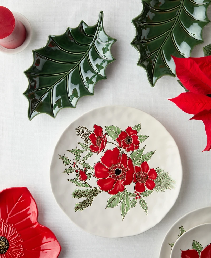 Certified International Festive Blooms 13" Round Platter