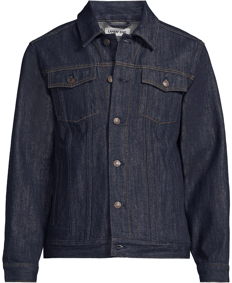 Lands' End Men's Denim Trucker Jacket