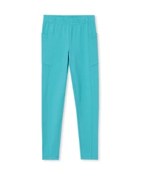 Lands' End Girls Plus Tough Cotton Ankle Legging with Pockets