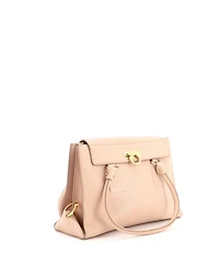 Pre-Owned Salvatore Ferragamo Medium Lotty Satchel Leather