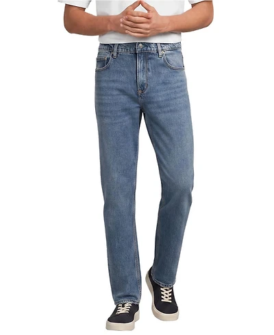 Lands' End Men's Stretch Comfort Waist Classic Straight Fit Jean