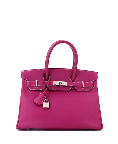 Pre-Owned Hermes Candy 30 Handbag Epsom