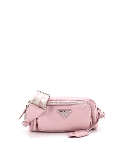 Pre-Owned Prada Multipocket Shoulder Bag Nappa Antique