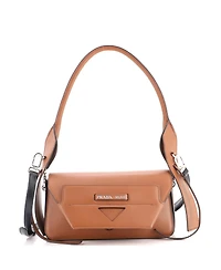 Pre-Owned Prada Medium Manuelle Shoulder Bag City Calf