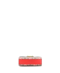 Pre-Owned Gucci Small Padlock Shoulder Bag Printed Gg Coated Canvas