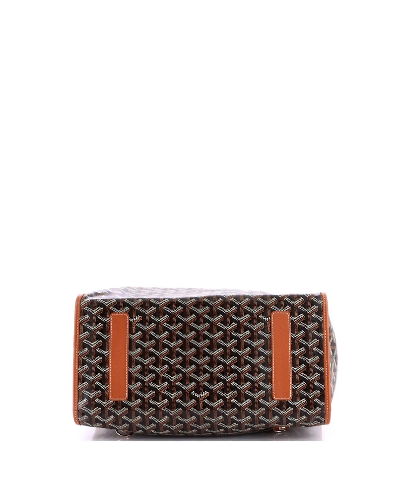 Pre-Owned Goyard Saint Leger Briefcase Backpack Coated Canvas