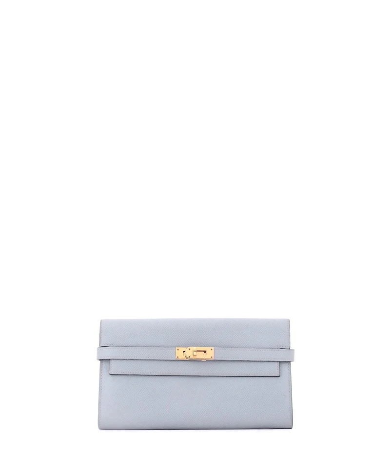 Pre-Owned HERMES Long Kelly Wallet Epsom