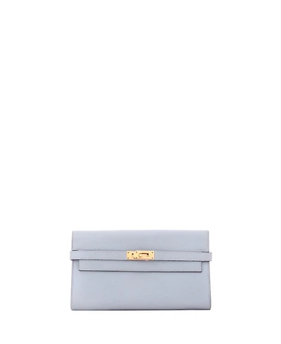 Pre-Owned HERMES Long Kelly Wallet Epsom