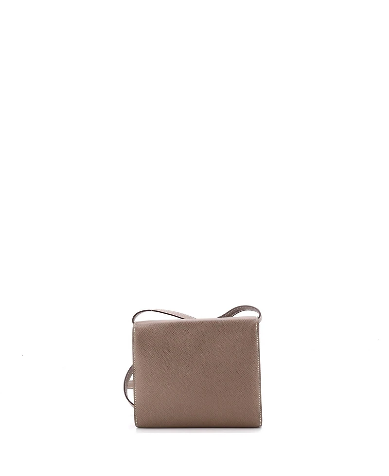 Pre-Owned Hermes 16 Clic Wallet on Strap Epsom