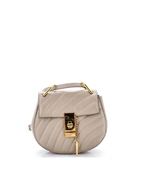 Pre-Owned Chloe Mini Drew Bijou Crossbody Bag Quilted Leather