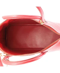 Pre-Owned Hermes 35 Bolide Bag Fjord