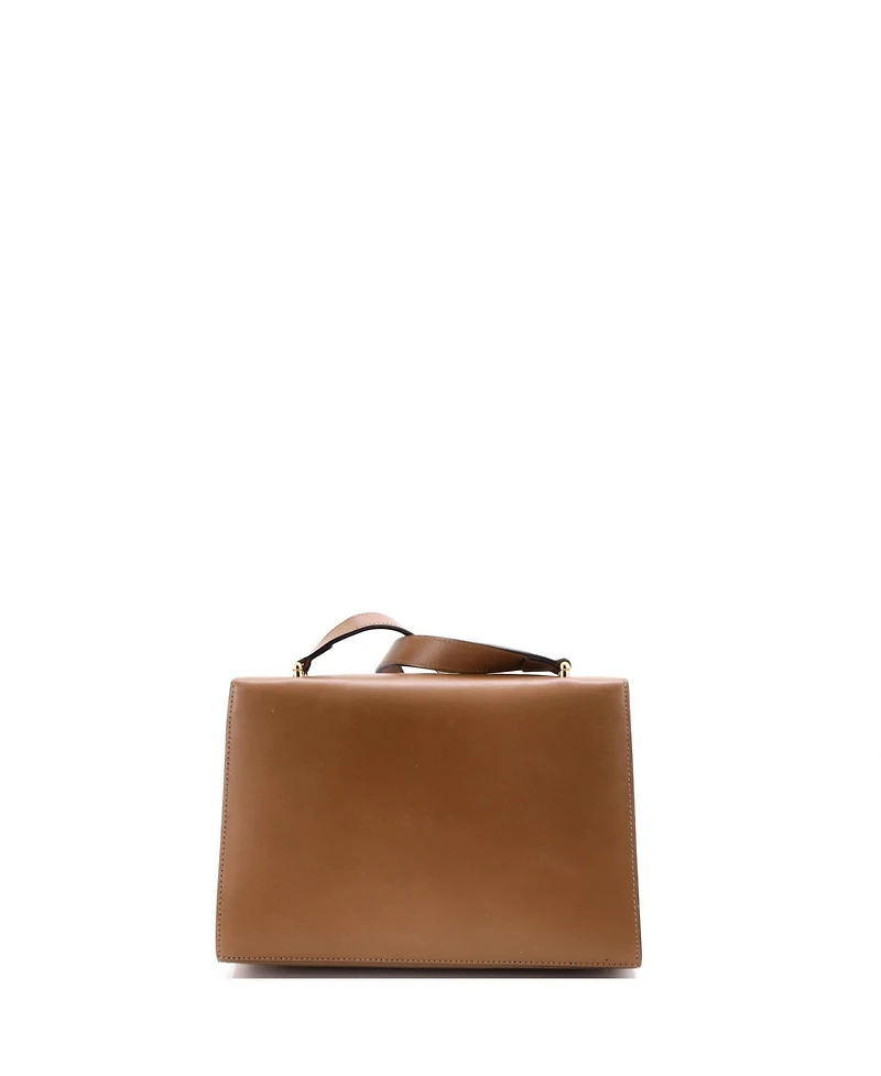 Pre-Owned Gucci Small Zumi Flap Shoulder Bag Leather