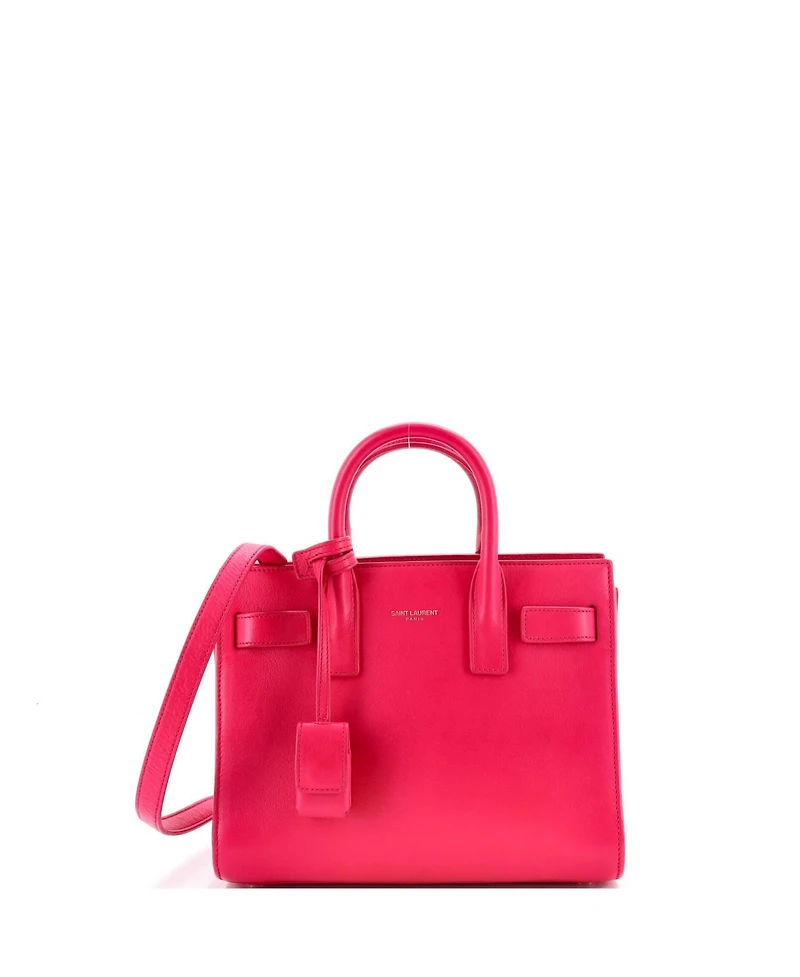Pre-Owned Saint Laurent Nano Sac de Jour Nm Bag Leather