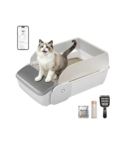 Ltmate Auto-Cleaning Litter Box,Wi-Fi Remote Control