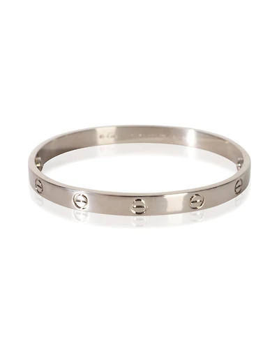 Pre-Owned Cartier White Gold Love Bracelet