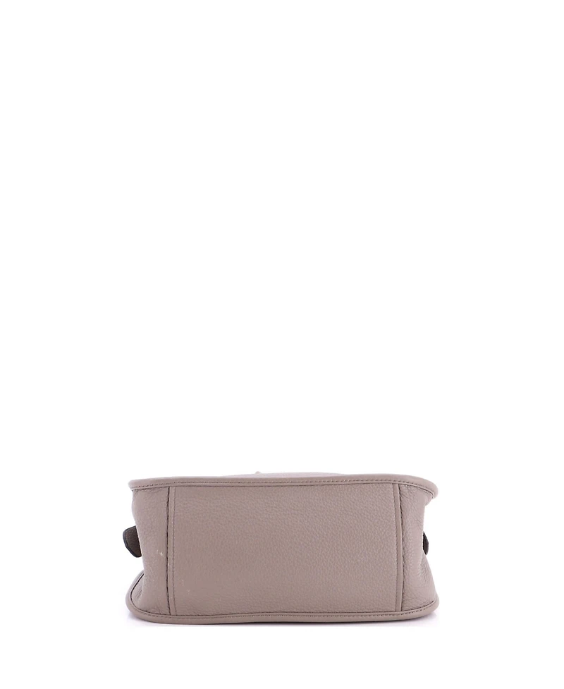 Pre-Owned Prada Medium Logo Strap Hobo Leather