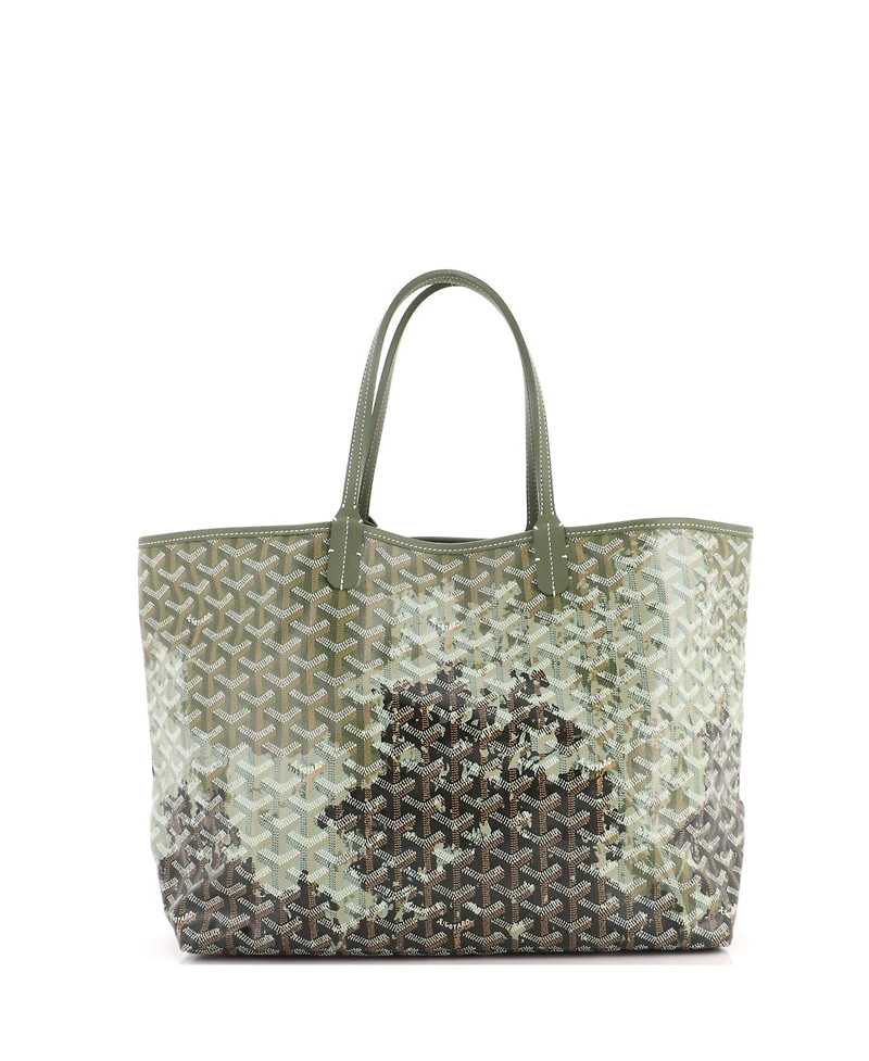 Pre-Owned Goyard Pm Saint Louis Tote Limited Edition Canopee Coated Canvas