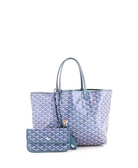 Pre-Owned Goyard Pm Saint Louis Tote Iridescent Coated Canvas
