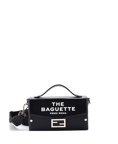 Pre-Owned Fendi x Marc Jacobs Baguette Soft Trunk Bag Printed Leather