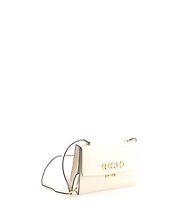Pre-Owned Gucci Small Zumi Flap Shoulder Bag Leather