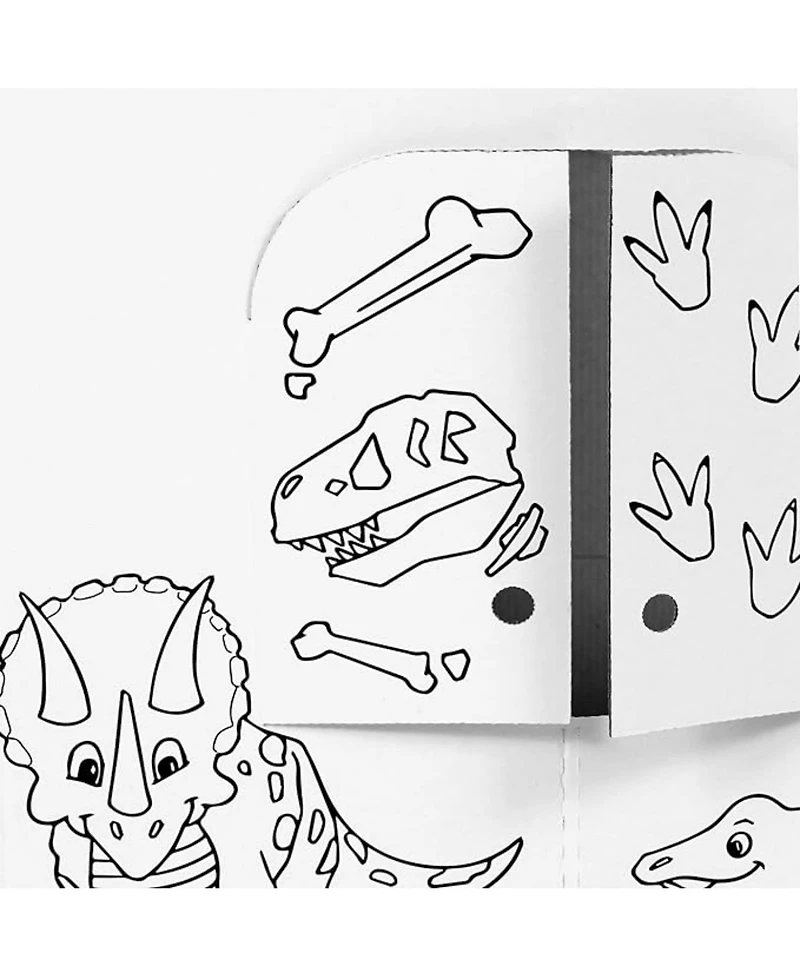 Easy Playhouse Dinosaur Colorable Playhouse, Ages 3+