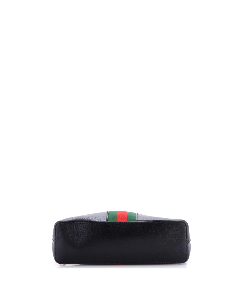 Pre-Owned Gucci Small Ophidia Dome Shoulder Bag Leather