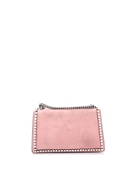 Pre-Owned Gucci Small Dionysus Bag Crystal Embellished Suede
