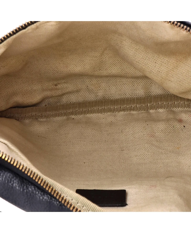 Pre-Owned Gucci Medium Logo Belt Bag Printed Leather