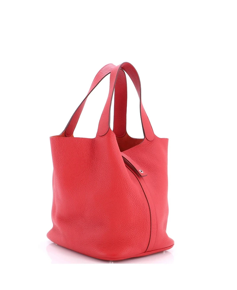 Pre-Owned Hermes Gm Picotin Lock Bag Clemence