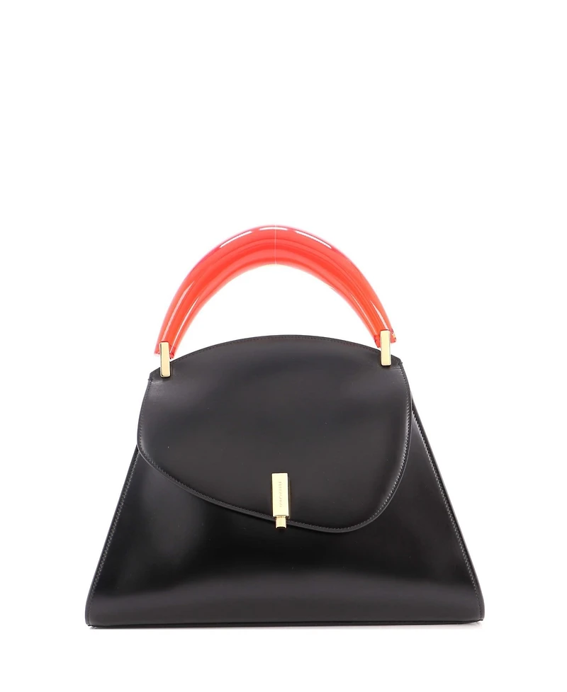 Pre-Owned Salvatore Ferragamo Prism Top Handle Bag Leather