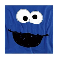 Sesame Street Men's Cookie Monster Crayon Sketch T-Shirt