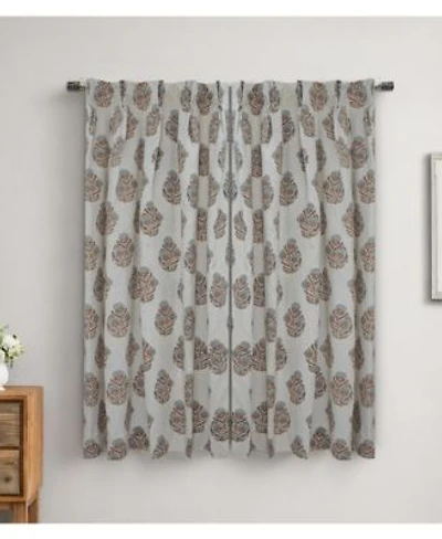 Fabdivine Mohini Handmade Linen Pleated Curtains