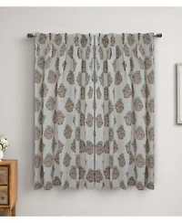 Fabdivine Mohini Handmade Linen Pleated Curtains