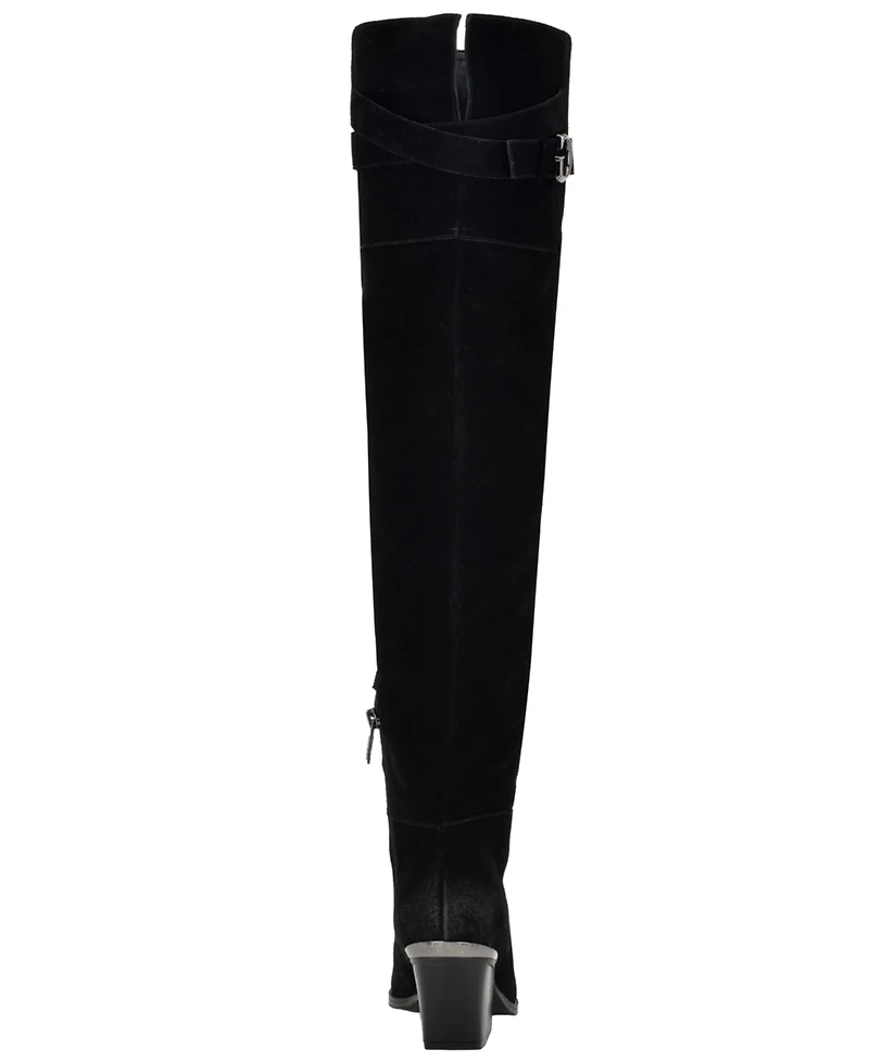 Guess Women's Wilton Suede Over-The-Knee Slouch Boots