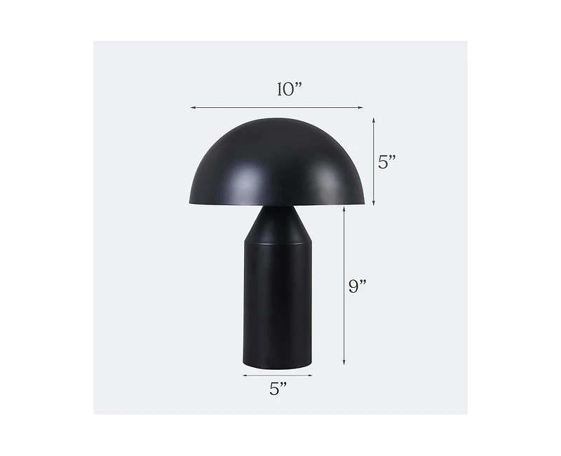 Brightech Venus Dome Led Table Lamps, Modern, Set of 2
