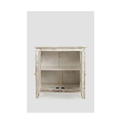 Jofran Global Archive Hand Carved 32" Accent Chest